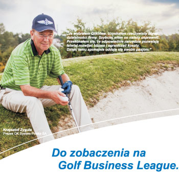Reklama do magazynu Golf and Roll