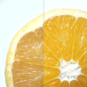 Pomarańcza - retusz zdjęcia